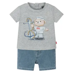 Baby boy t-shirt and shorts set Levi's 6EM693 image-0