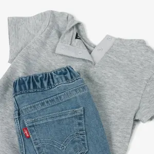 Baby boy t-shirt and shorts set Levi's 6EM693 image-2