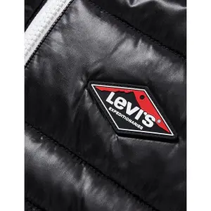Child Puffer jacket Levi's Sherpa Lined MDWT image-2