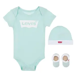 Baby bodysuit and hat set Levi's Logo (x3) image-0
