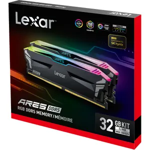 Mémoire RAM PC DIMM DDR5 Ares RGB 6800MHz Lexar (x2) image-5