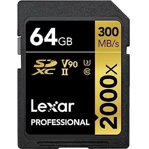 Carte micro SD Lexar Gold V60