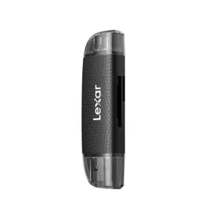 Micro SD card reader - USB 3.2 + Type C Lexar RW310X image-0