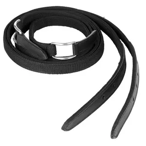 Paardendressuurharnas met nylon en leren borststuk Lexhis Berlin image-3