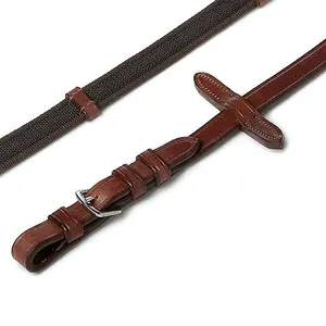 Rope Reins for Horse Rubber Canvas Lexhis image-2