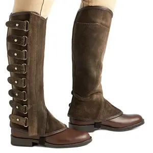 Mini-chaps portugisiska i läder Lexhis image-0