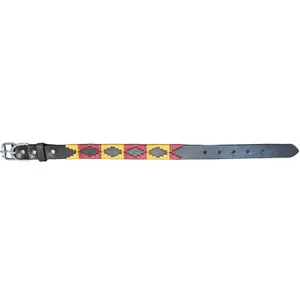 Leather dog collar Lexhis Navajo image-0