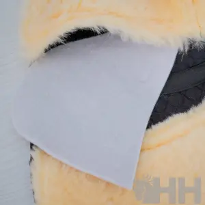 Natural Sheepskin Saddle Pad for Horse Lexhis image-1