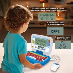 Bilingual educational laptop games (EN/ES) Lexibook image-3