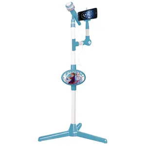 USB microphone with a light stand Lexibook Disney Frozen image-1