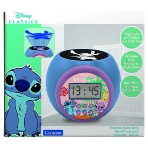 Projector alarm clock Lexibook Disney Stitch image-2