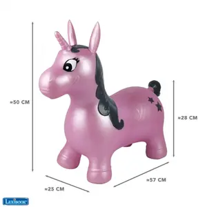 Licorne sauteuse gonflable Lexibook image-2