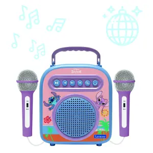 Bluetooth speaker with microphones Lexibook Stitch image-0