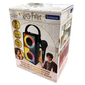 Tragbarer bluetooth®-Lautsprecher harry potter + Lichter und Mikrofon Lexibook image-4