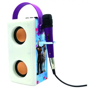 Enceinte Bluetooth sans-fil lumineuse avec micro Lexibook La Reine des Neiges image-0