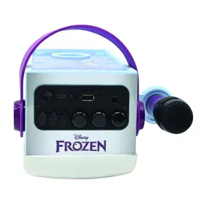Enceinte Bluetooth sans-fil lumineuse avec micro Lexibook La Reine des Neiges image-1