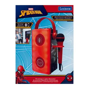 Draadloze Bluetooth luidspreker met verlichting en microfoon Lexibook Spider-Man image-2