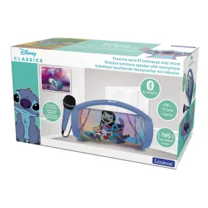 Kabellose Bluetooth-Lautsprecher mit Licht und Mikrofon stitch Lexibook image-3