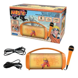 Wireless Bluetooth speaker with lights and microphone Lexibook Naruto image-2