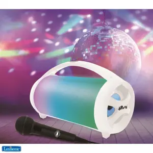 Enceinte Bluetooth portable lumineuse avec micro iparty Lexibook image-1