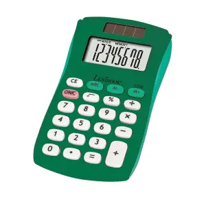 Calculatrice de poche 8 chiffres avec finition Lexibook Rubber image-0