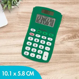 Calculatrice de poche 8 chiffres avec finition Lexibook Rubber image-2