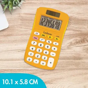 Calculatrice de poche 8 chiffres avec finition Lexibook Rubber image-3
