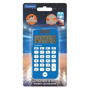 8-digit pocket calculator with protective cover Lexibook Basket-ball image-2
