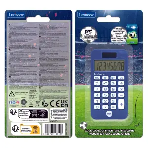 Taschenrechner mit 8 Ziffern und Schutzdeckel Lexibook Football image-1