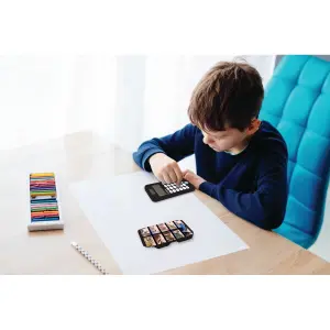 Tasar 8 cifre lommeregner med beskyttelseslåg Lexibook Manga image-4