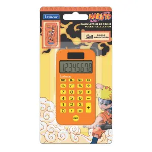 8-digit pocket calculator with protective cover Lexibook Naruto image-2