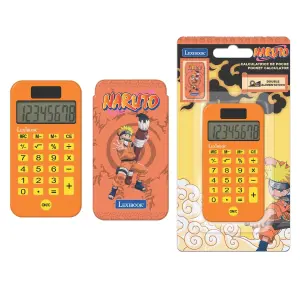 8-digit pocket calculator with protective cover Lexibook Naruto image-3