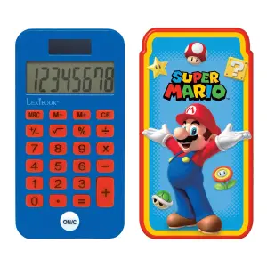 8-digit calculator Lexibook Super Mario image-0