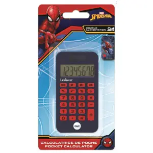 Tasar 8 cifre lommeregner med beskyttelseslåg Lexibook Spider-Man image-3