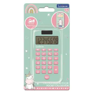 8-digit pocket calculator with protective cover Lexibook Licorne image-2