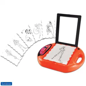 miraculous educational projector tablet + templates and stamps Lexibook image-2