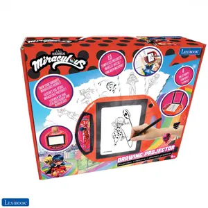 miraculous educational projector tablet + templates and stamps Lexibook image-4