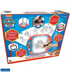 Tablette éducative projecteur à dessin + modèles et tampons Lexibook Pat’ Patrouille image-4