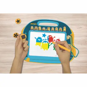 A5-size magic minions slate with magnetic accessories Lexibook image-2
