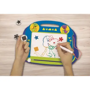 Multicolored magnetic dinosaur slate Lexibook image-3