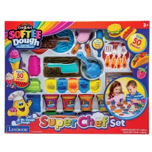 Play dough set Lexibook Douce et Malléable Super Chef image-2