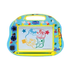 Pizarrinha mágica formato A5 com acessórios magnéticos para desenhar Lexibook Peppa Pig image-0