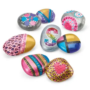 Metallic effect creation kit Lexibook Artistique sur Pierres image-0