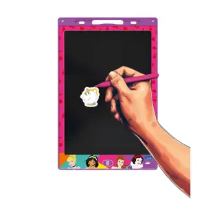 Tablette éducative à dessins avec pochoirs Lexibook Disney Princesses image-0