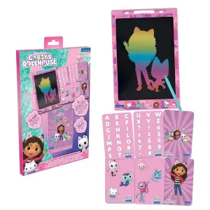 Tablette éducative à dessins avec pochoirs Lexibook Gabby et La Maison magique image-1