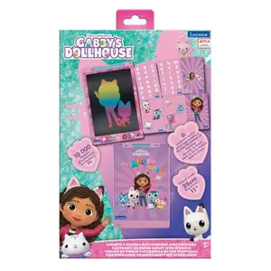 Tablette éducative à dessins avec pochoirs Lexibook Gabby et La Maison magique image-2
