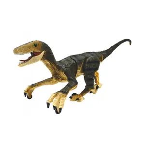 Simulation dinosaur remote control toy + realistic sound effects Lexibook RC Velociraptor image-1