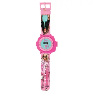 Orologio digitale con proiezione di 20 immagini Lexibook Design Barbie image-0