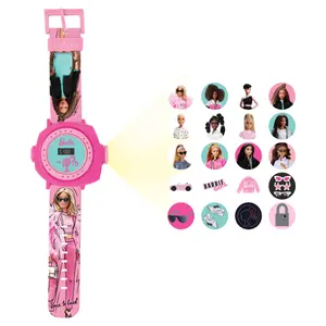 Orologio digitale con proiezione di 20 immagini Lexibook Design Barbie image-1