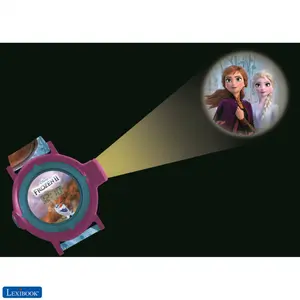 Montre digitale avec projection de 20 images Lexibook Design Reine des Neiges image-1
